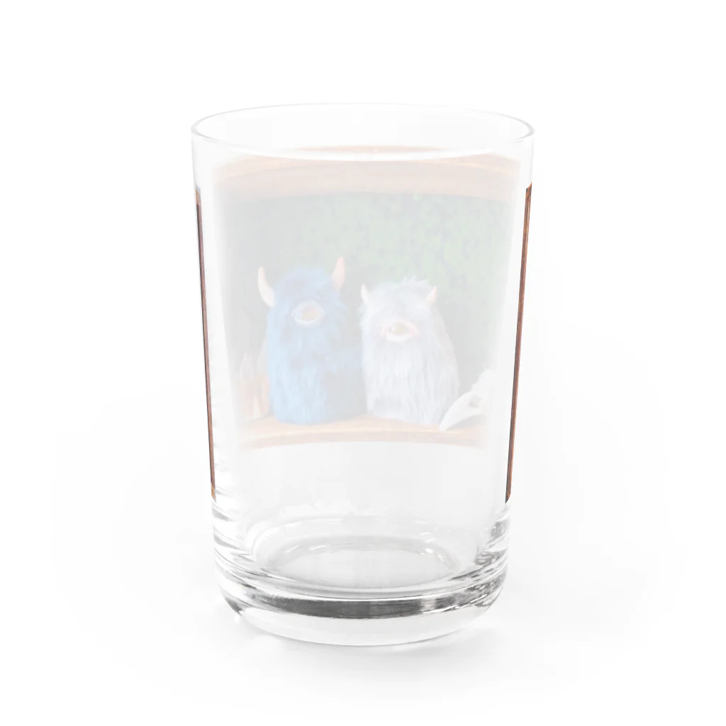 飯野 モモコのkooni stay at home Water Glass :back