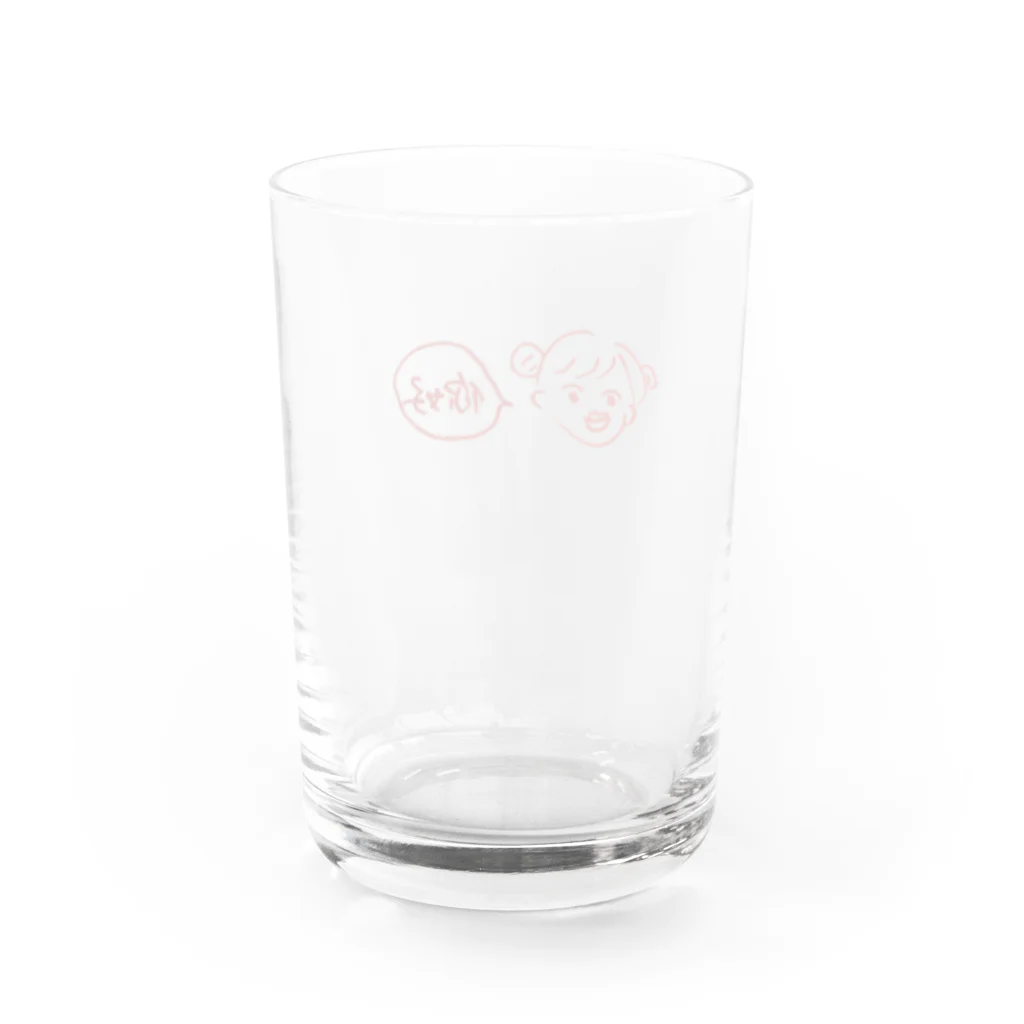 ｽﾞﾓﾓﾓﾓﾓﾓﾓの你好ちゃん Water Glass :back