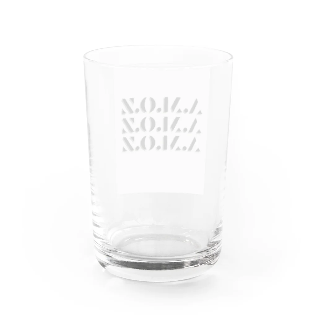 A.M.O.Z Official ClothingのA.M.O.Z Glass_Modern Logo グラス反対面