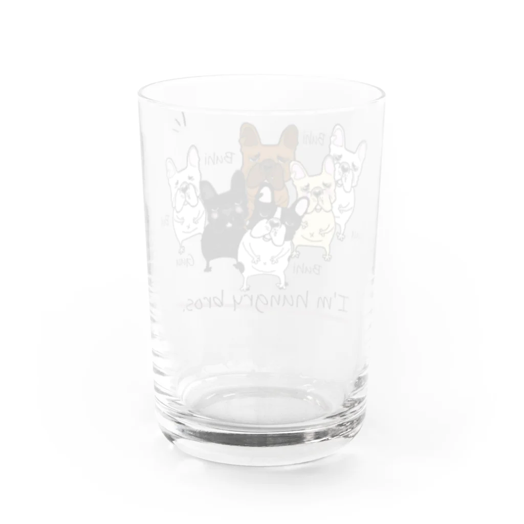 sabobuhiのI'mHungryBros Water Glass :back