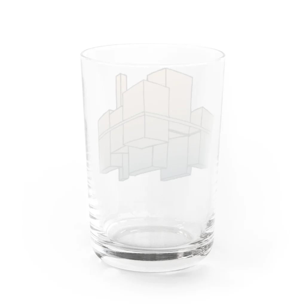 気ままに創作　よろず堂の摩天楼 Water Glass :back