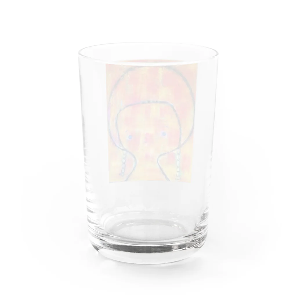 okaka-yamabokkoの虹色のワンピース Water Glass :back