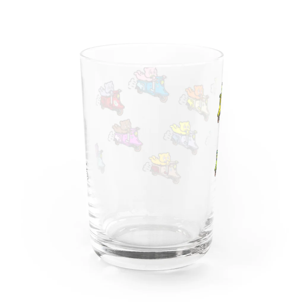 べすぱの使えるくま Water Glass :back