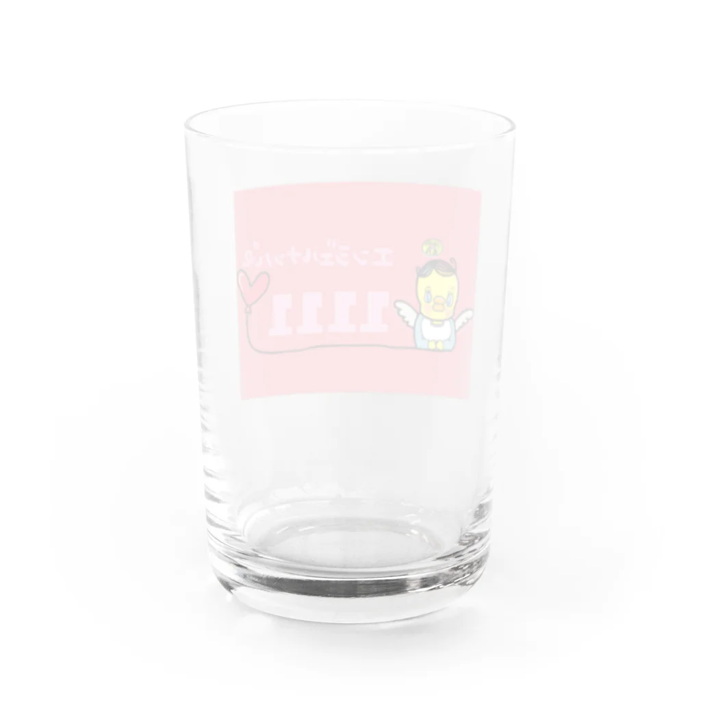 きみちゃんのお店のエンジェルきみちゃん Water Glass :back