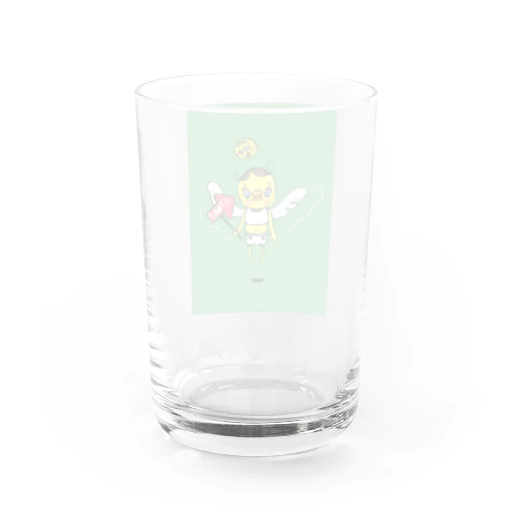 きみちゃんのお店のエンジェルきみちゃん Water Glass :back