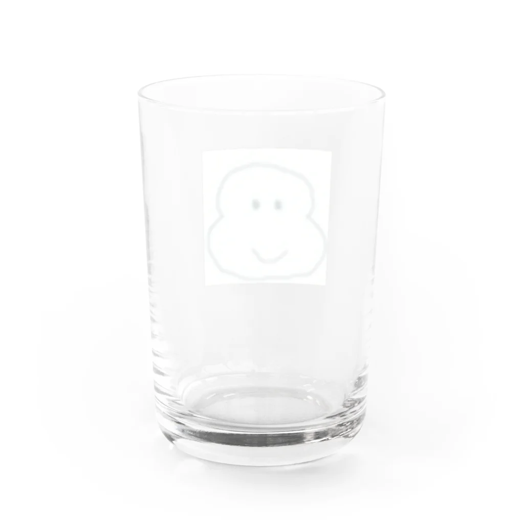 ぷよ太郎(ほっぺ太郎)のほっぺグッズ Water Glass :back