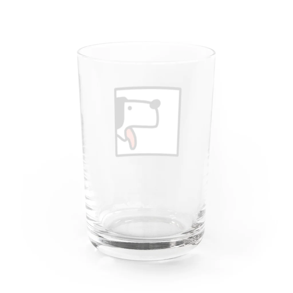 しんかいのイヌ Water Glass :back