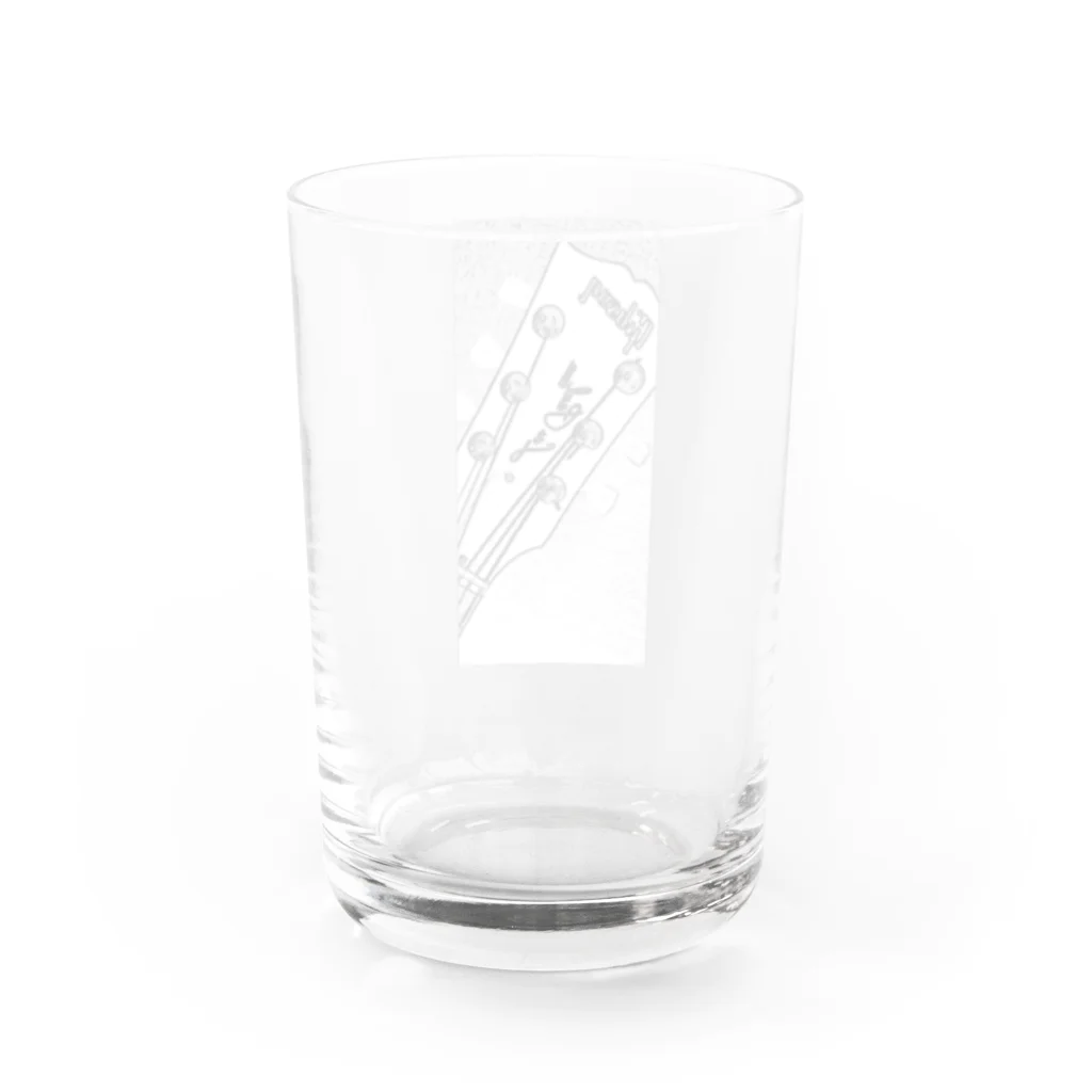 赤葉 龍楽 完全感覚フロート壁| °ω° )ﾁﾗｯの100万円のクオリティ。ガチのレスポール使用してますよ Water Glass :back