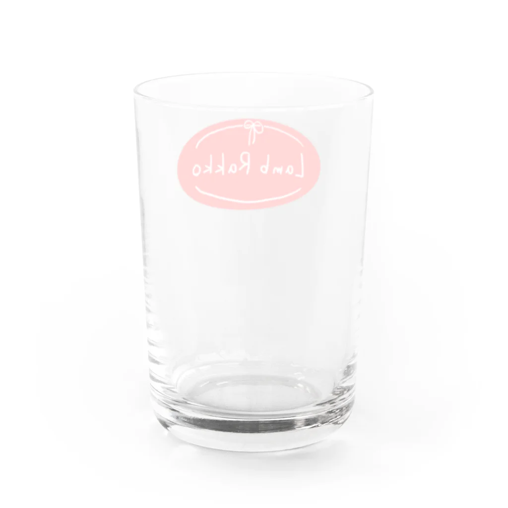 らむらっこのLambRakko Water Glass :back