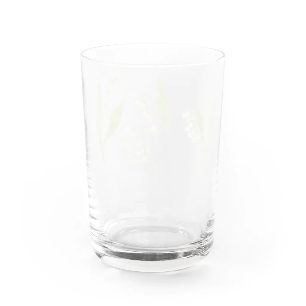 きたがわじゅりのこうふくのブーケ Water Glass :back