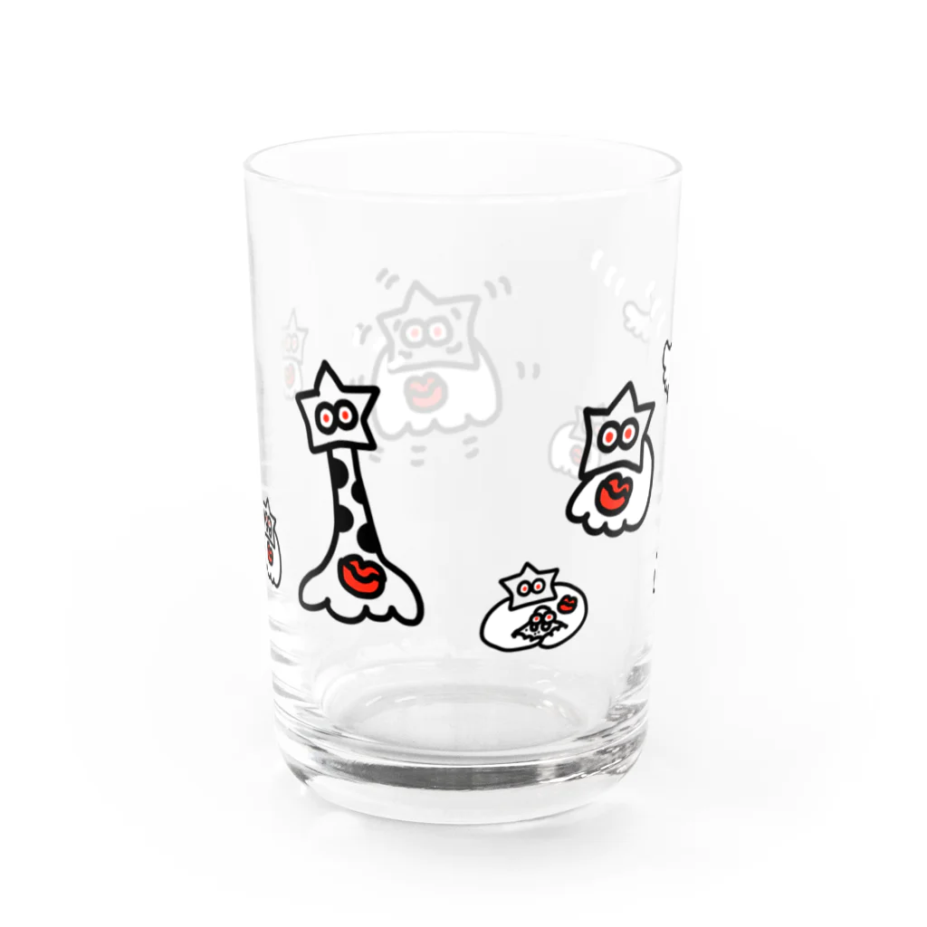 お店ショップ(^.^)の黄色が合う Water Glass :back