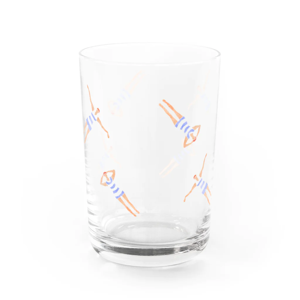 _mitoのta yu ta u Water Glass :back