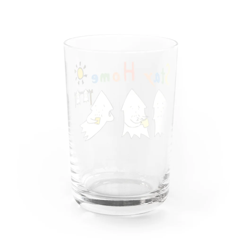 モンゴイカンパニー　販売部のSTAY HOME モンゴイカ Water Glass :back