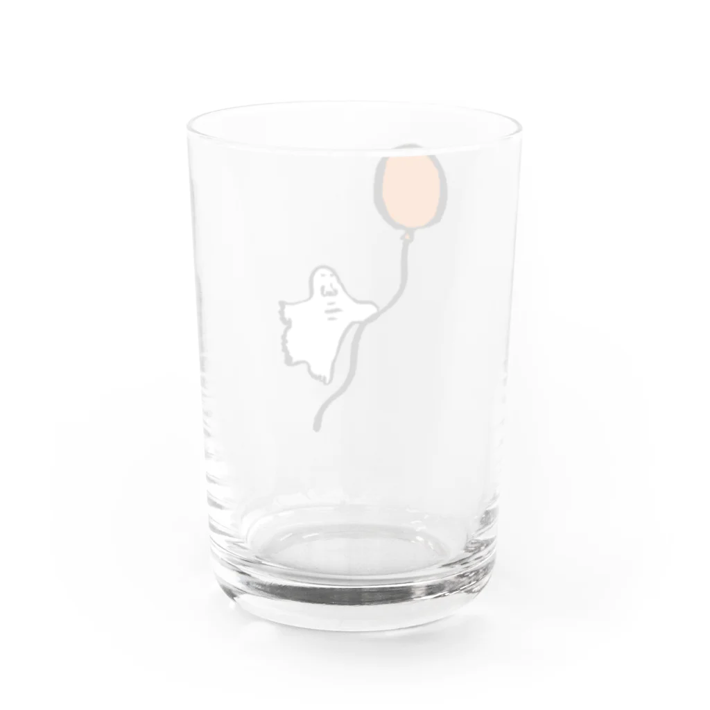 キモチファクトリーの旅立つきもちくん Water Glass :back