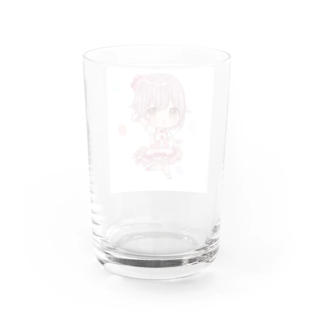 さちまいも🍦🍠のかわいいさちこちゃんぐっず Water Glass :back