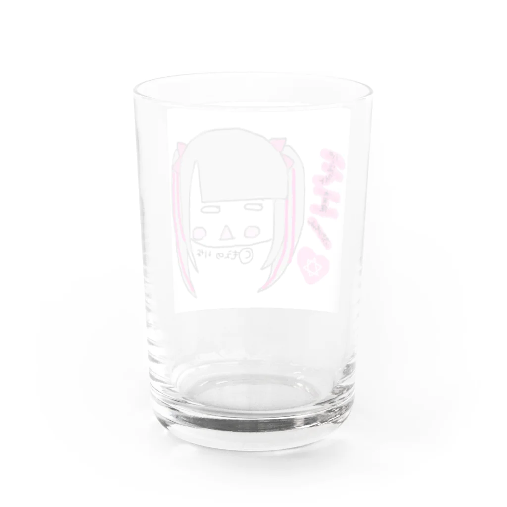 萌乃莉奈＠モエノブランドの萌乃莉奈公式グッズ（萌乃莉奈監督） Water Glass :back