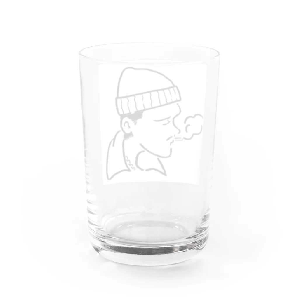 シーフードグラタンのIPPUKU Water Glass :back