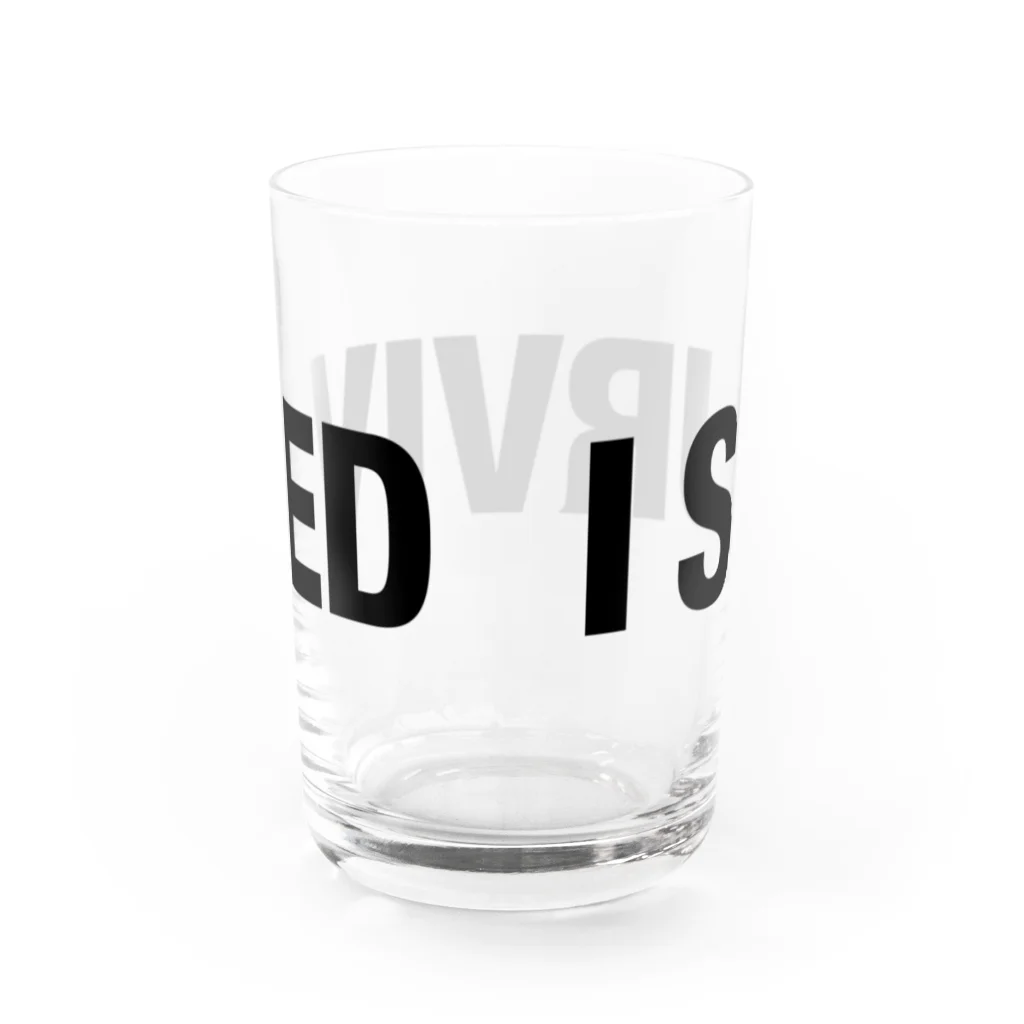 shoppのI SURVIVED 雑貨 Water Glass :back