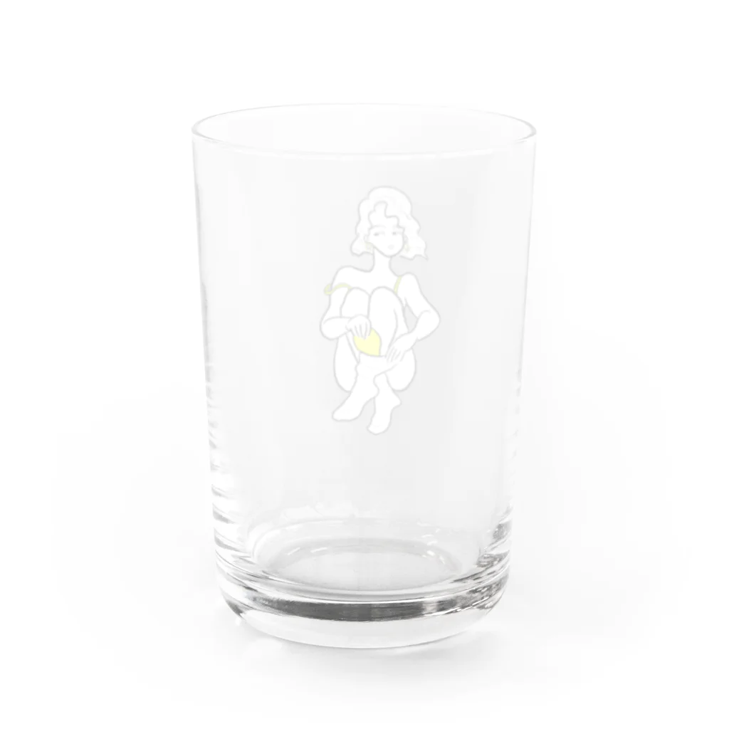 TLYSのレモン靴下に隠す Water Glass :back