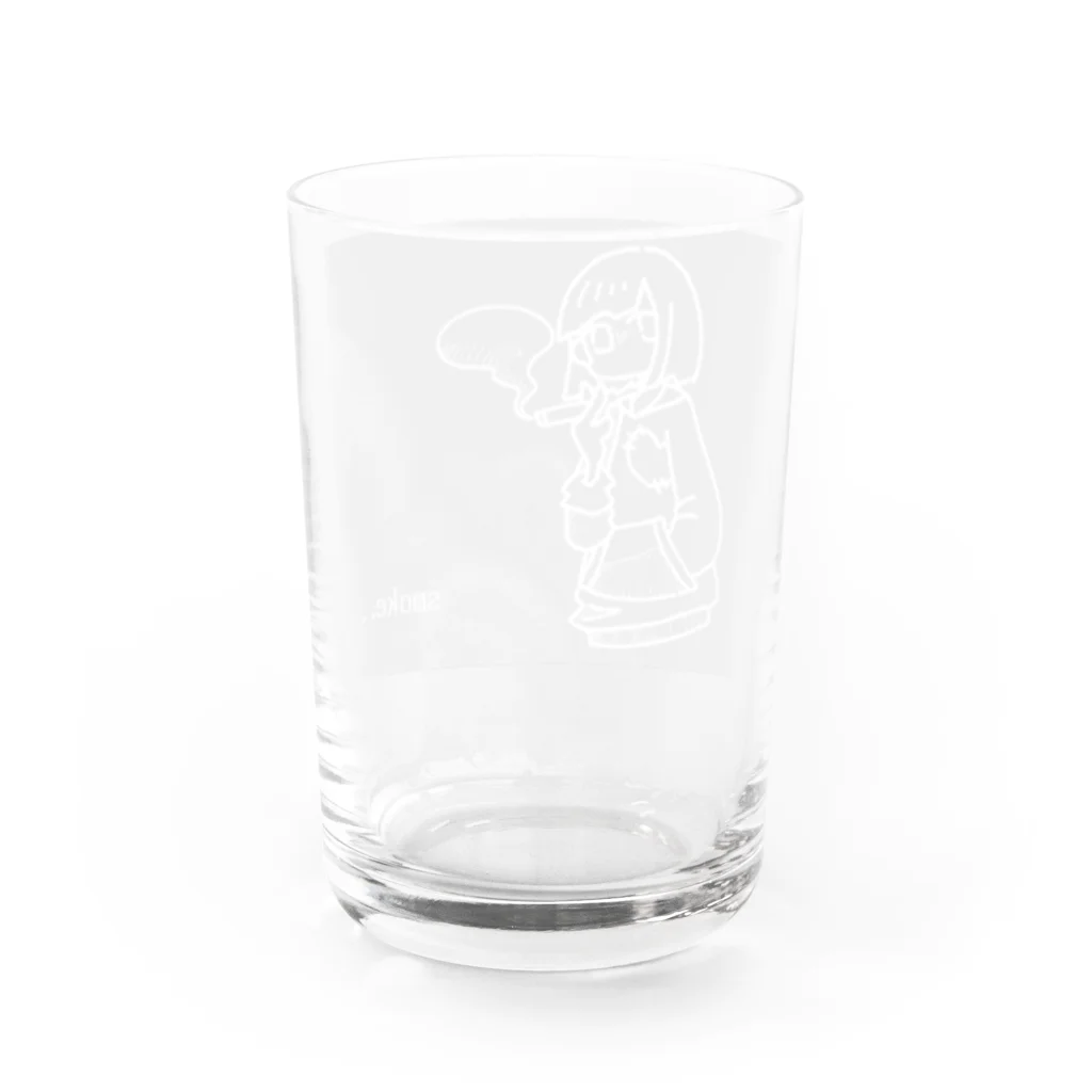 Harmony(藍月)のsmoke... Water Glass :back