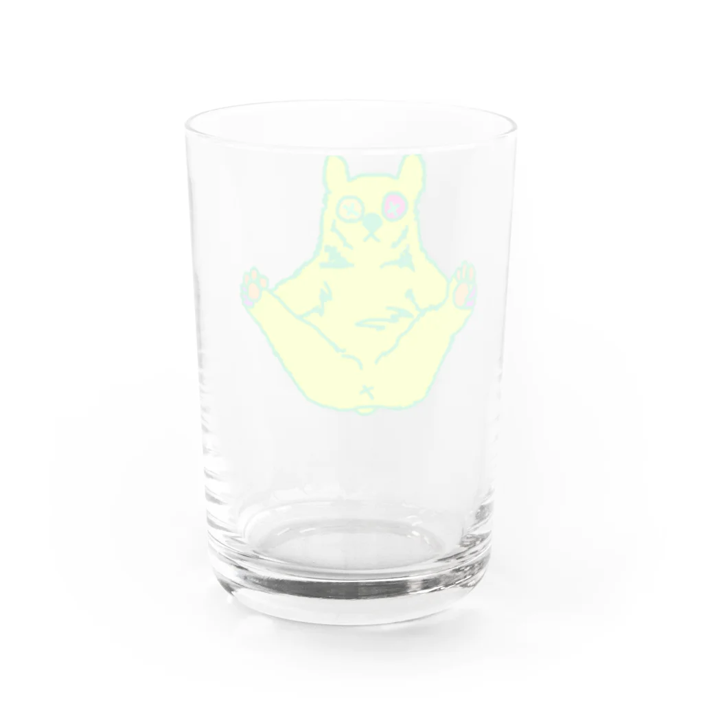 yuuuumのＶ字熊 Water Glass :back