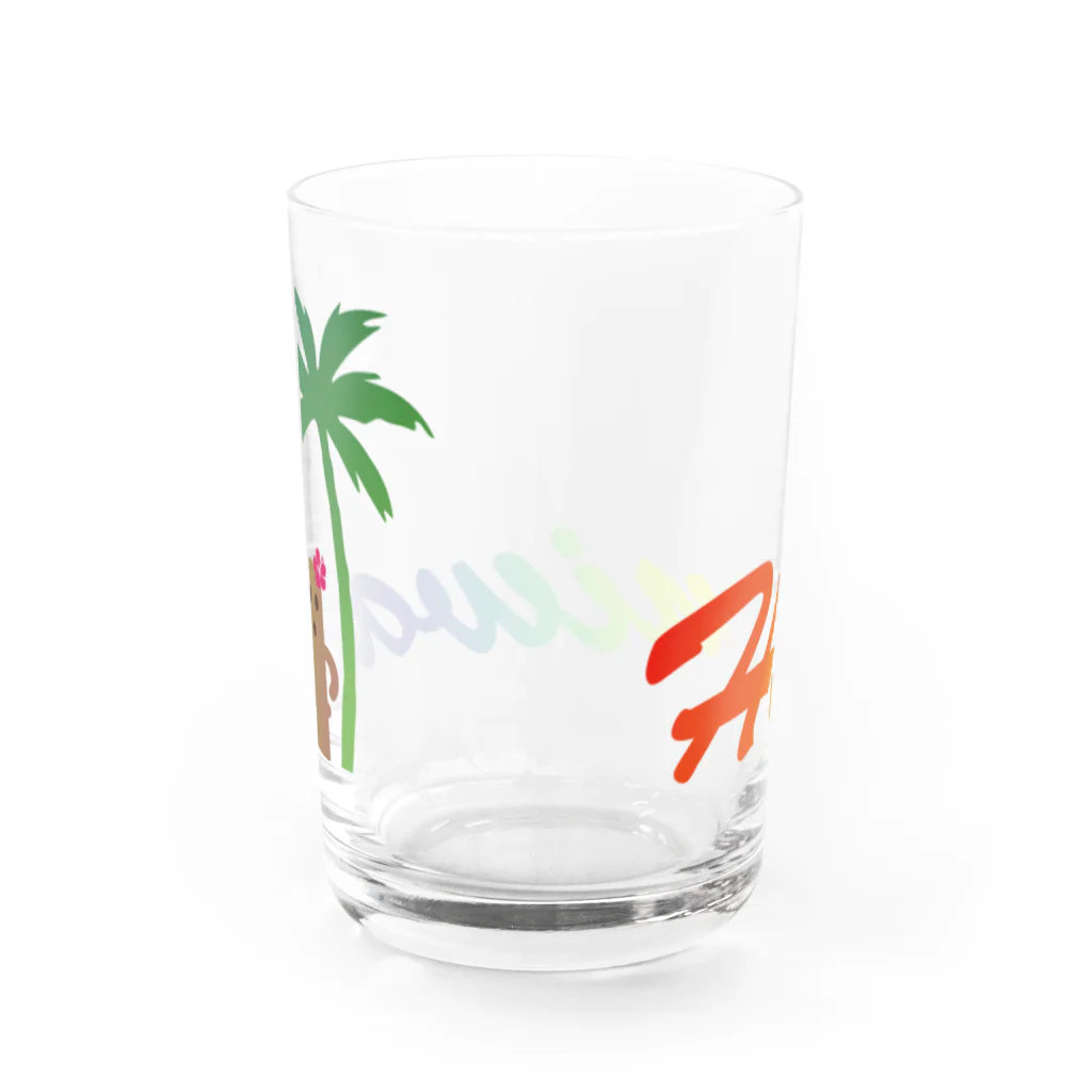 はにSHOP byいろどり屋のアロはにわ Water Glass :back