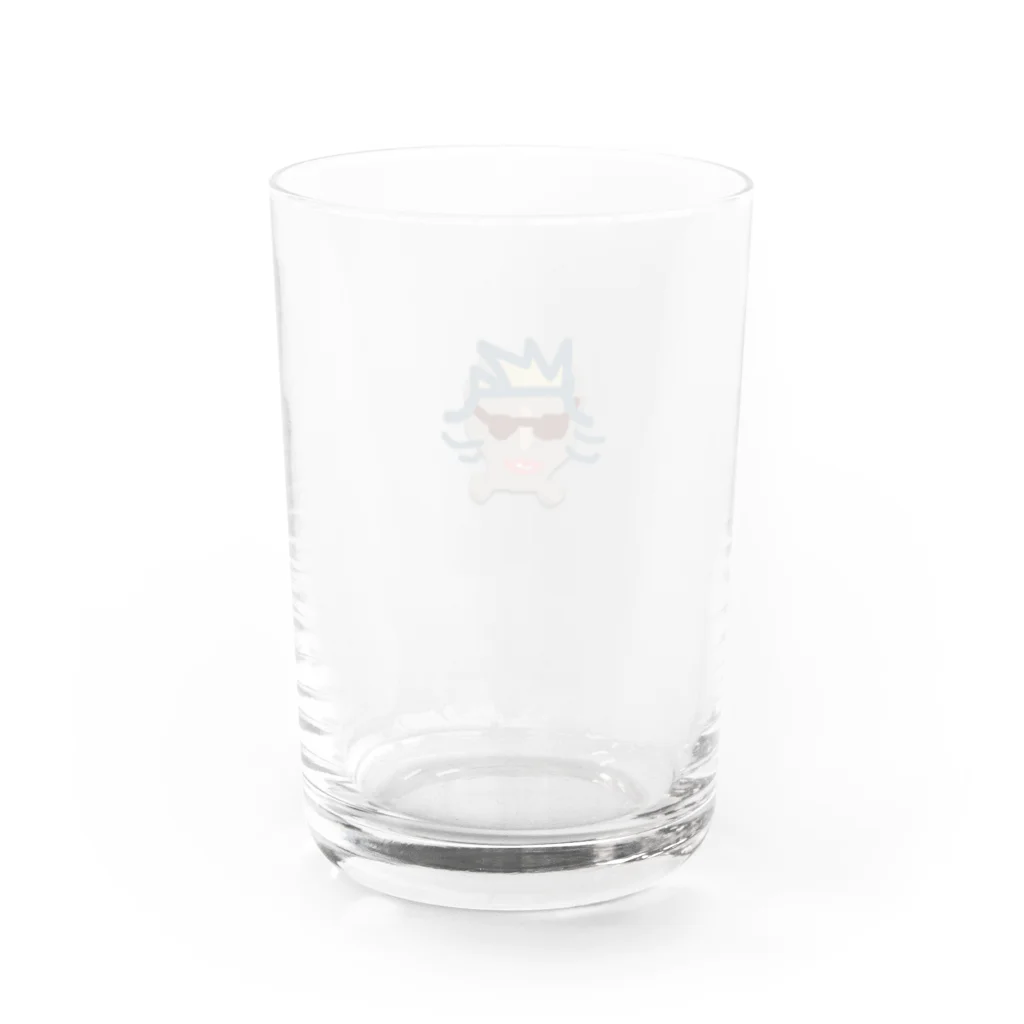 コドモノ楽ガキのおっさんねこ？ Water Glass :back