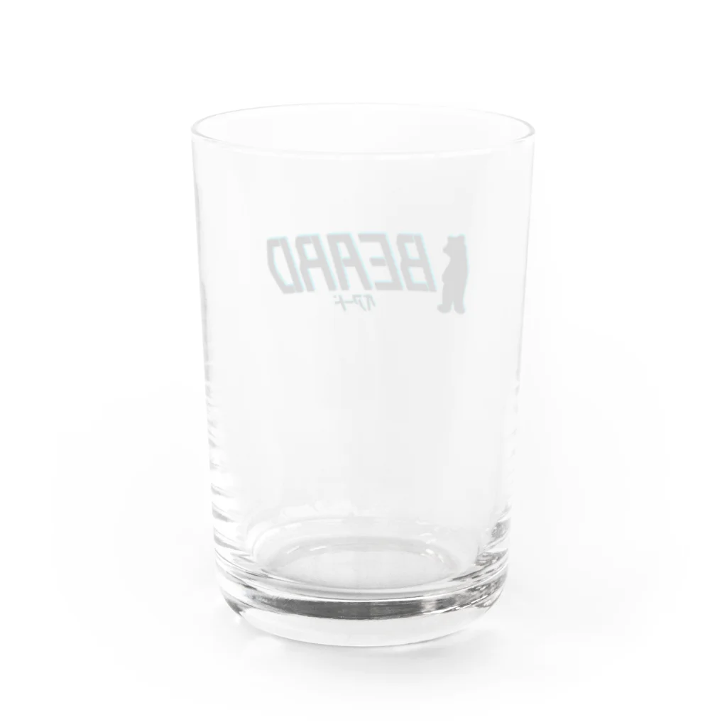 BEARDのBEARD original logo Water Glass :back