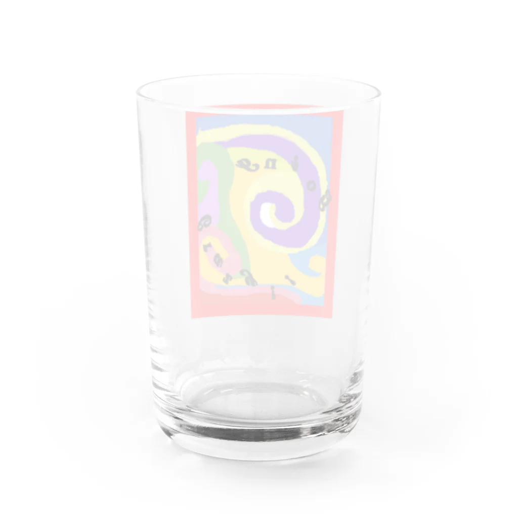 @LIRALUのCrazy ! Water Glass :back