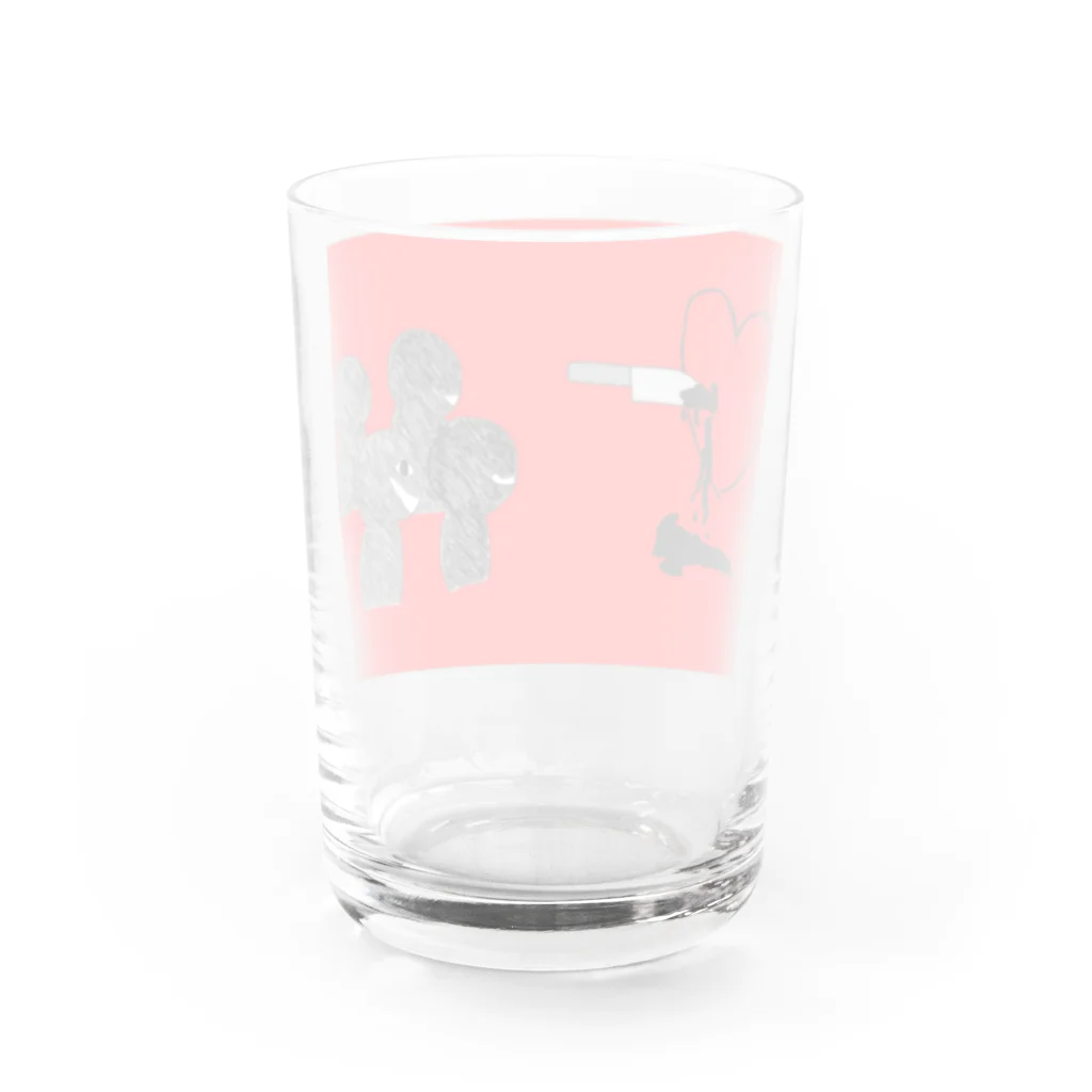 りよんの傍観者 Water Glass :back