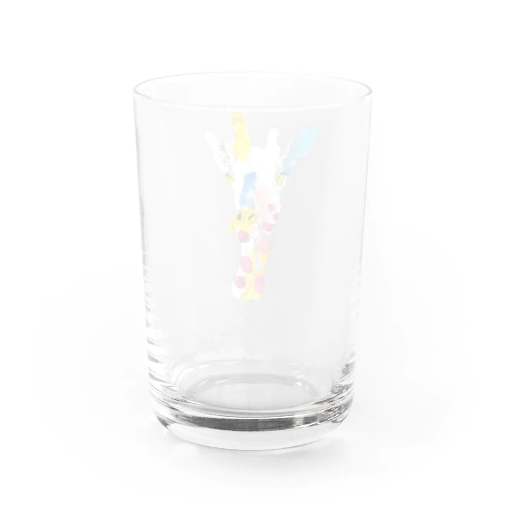 𝐈𝐤𝐞𝐝𝐚 𝐊𝐞𝐢𝐤𝐨のキリン Water Glass :back