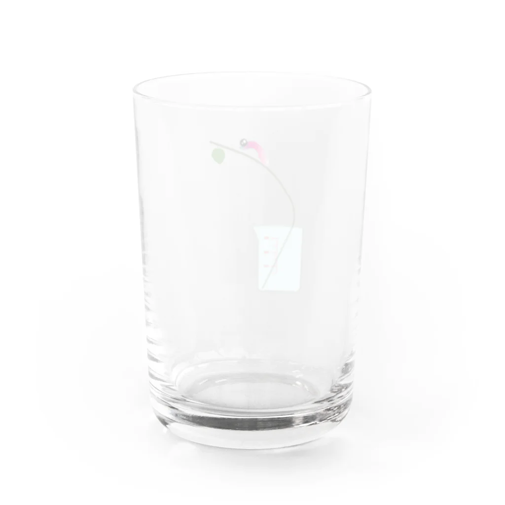 住みたいのぴえんなむし Water Glass :back