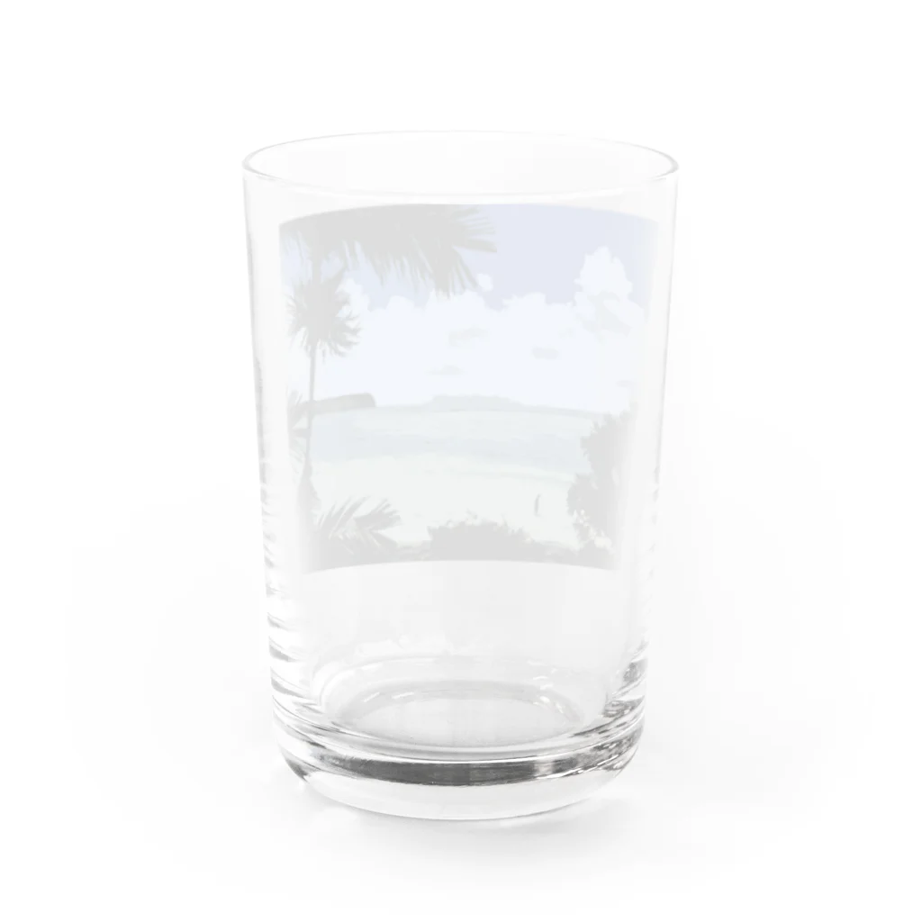 スタジオシグナルのグアム Water Glass :back