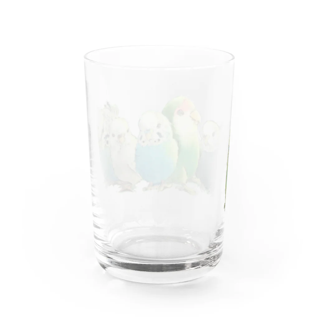 kabazousaruinunekoのぐりちゃんず Water Glass :back