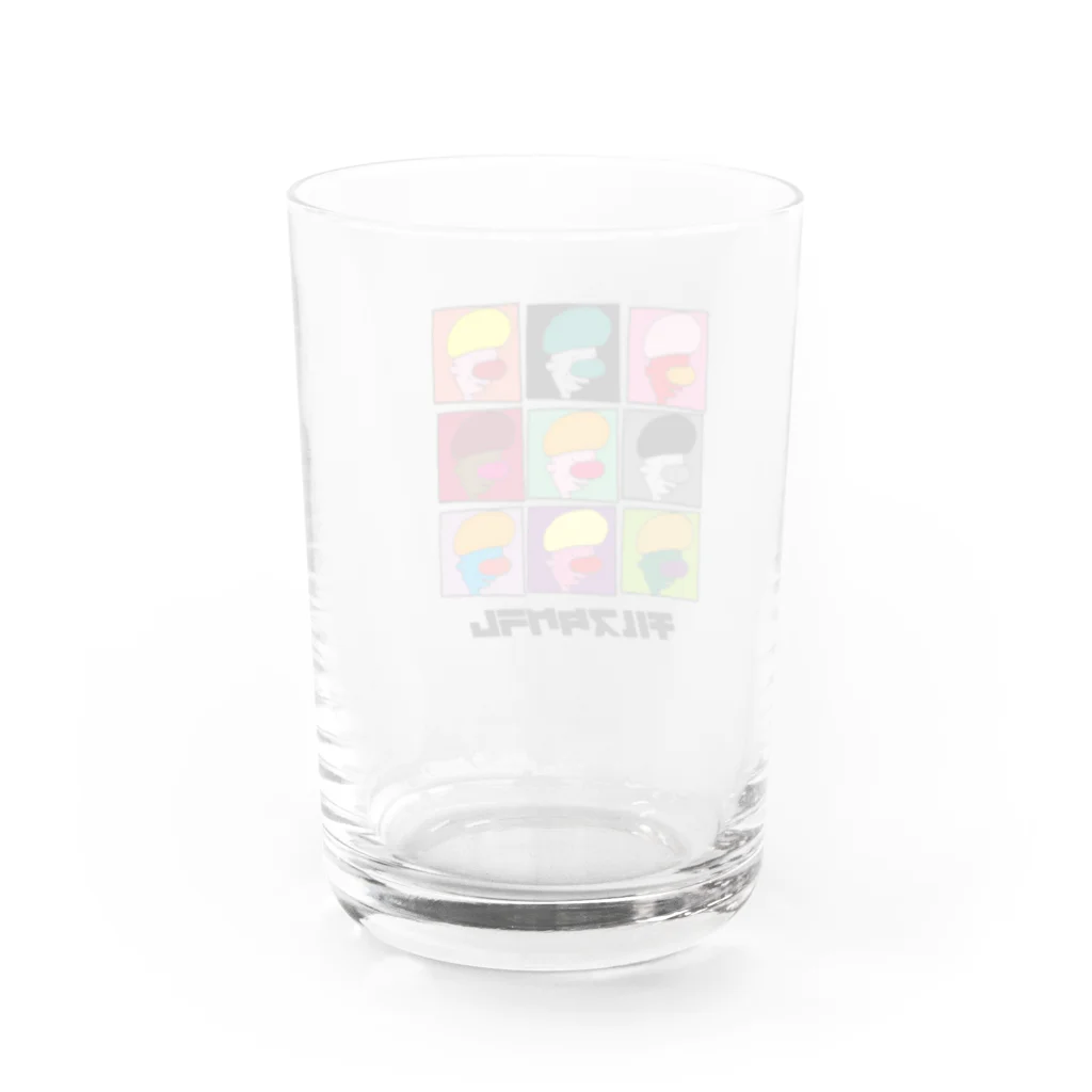 チルにいさんのチルにいさん　モンロー Water Glass :back