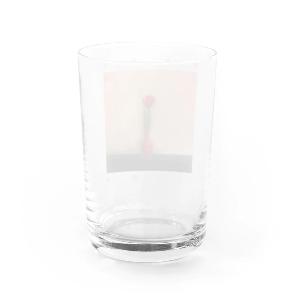 生き方見本市TOKAIのSTAY HOME FLOWER Water Glass :back