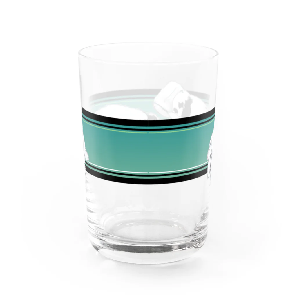 親戚のおばちゃんのお店のティーちゃん６ Water Glass :back