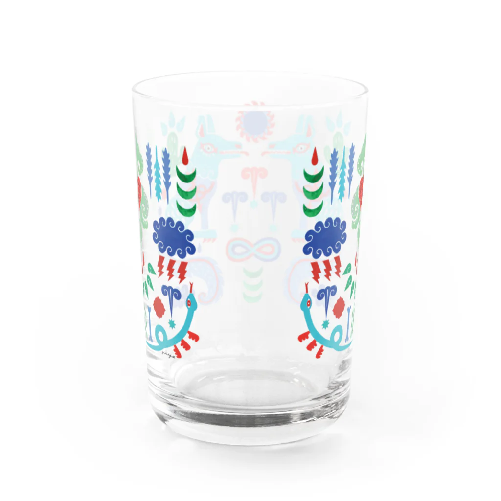 riya のCOYOTE  Water Glass :back