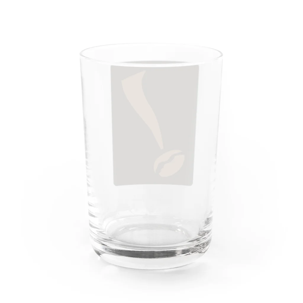 刻々珈琲のエクスクラメーション コーヒー豆 ネガ Water Glass :back