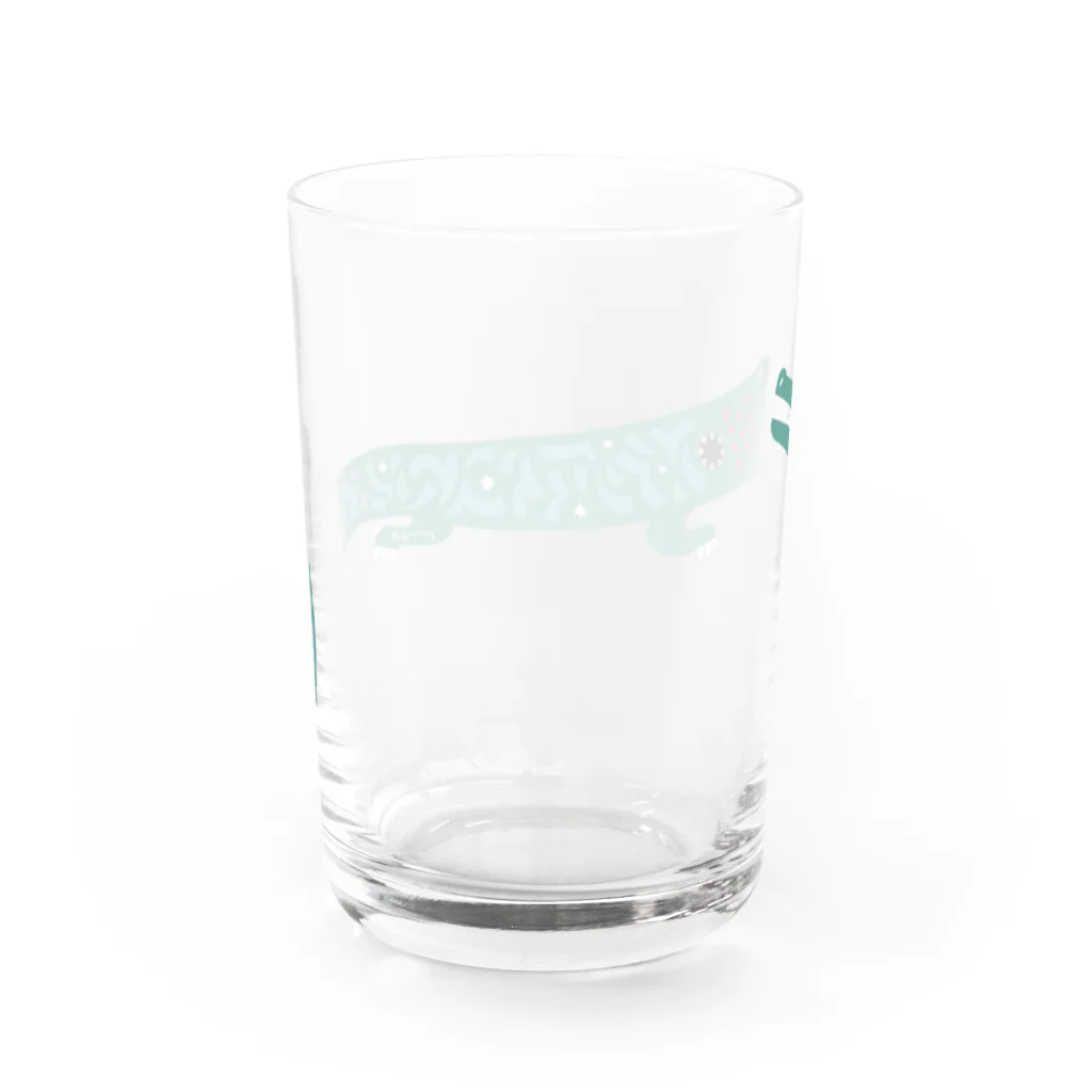 riya のWANI　GREEN Water Glass :back