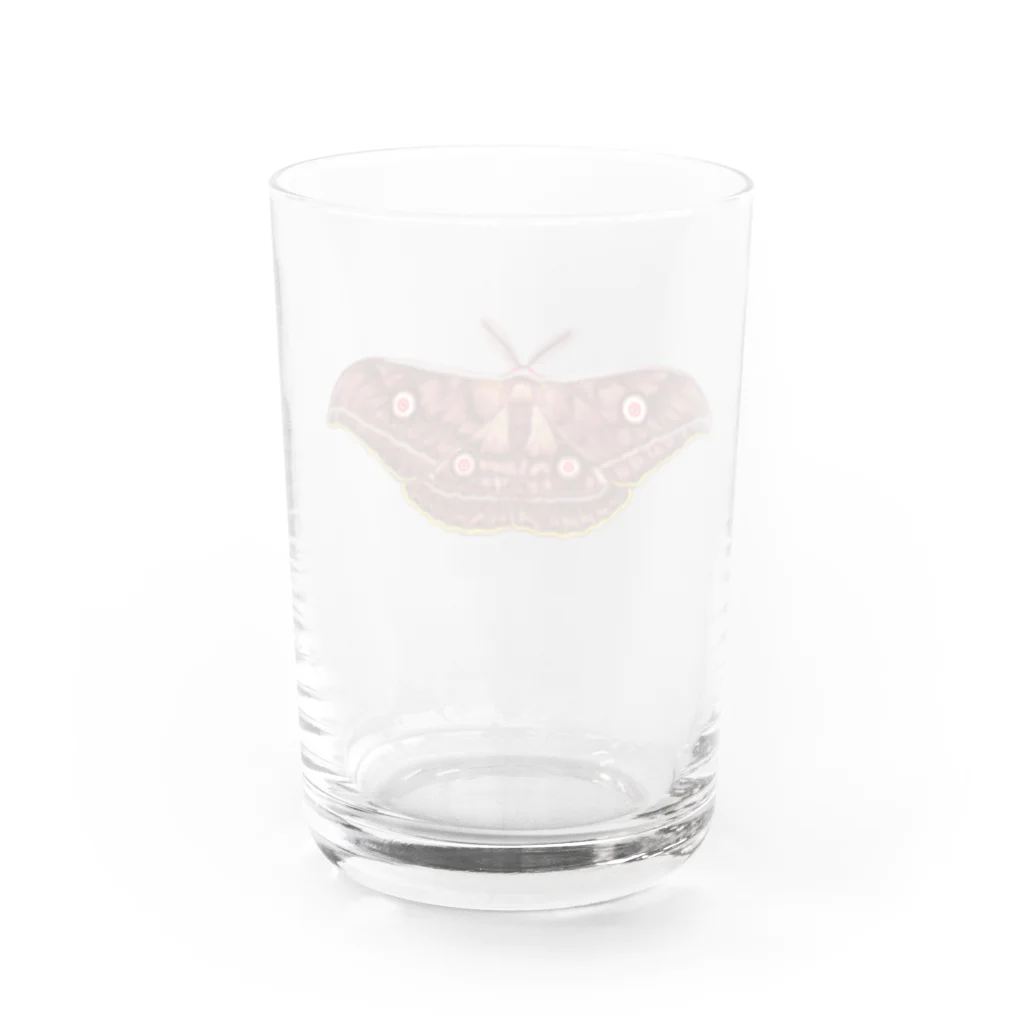 WitchAccessory Lilithの目玉蛾 Water Glass :back