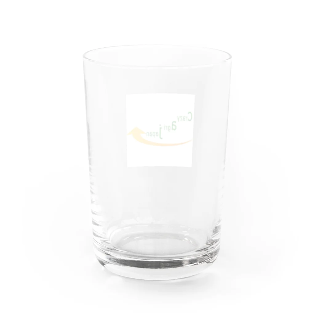 クレイジーアグリジャパンのクレイジーアグリジャパンステッカー Water Glass :back