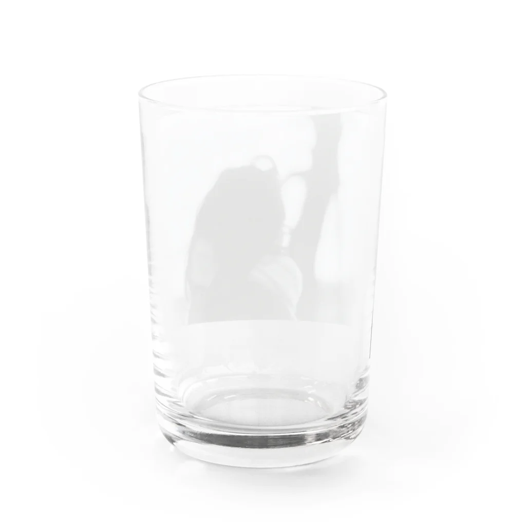 カステラのin the wind Water Glass :back