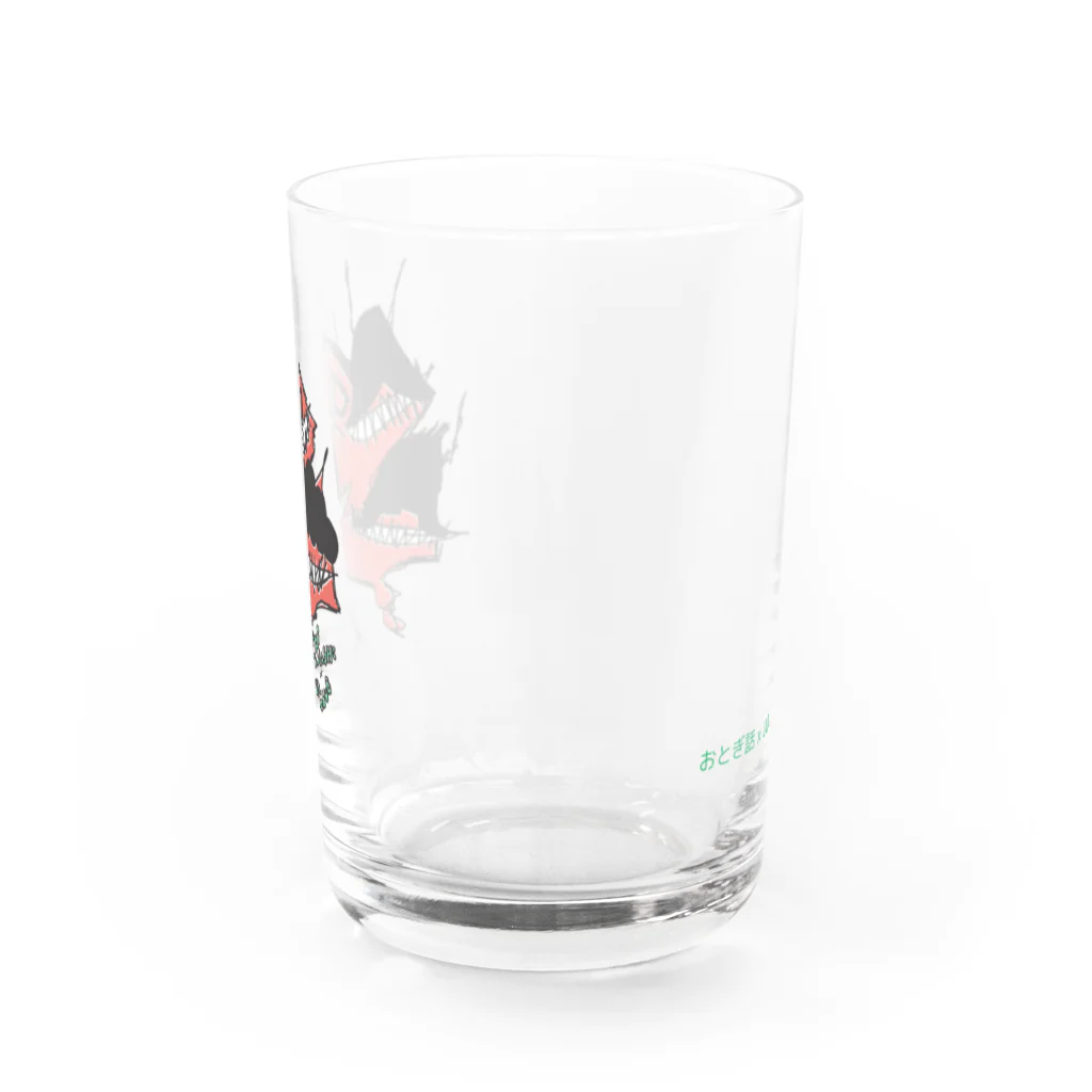 東高円寺U.F.O.CLUB webshopのおとぎ話 x U.F.O.CLUBオリジナルグラス Water Glass :back