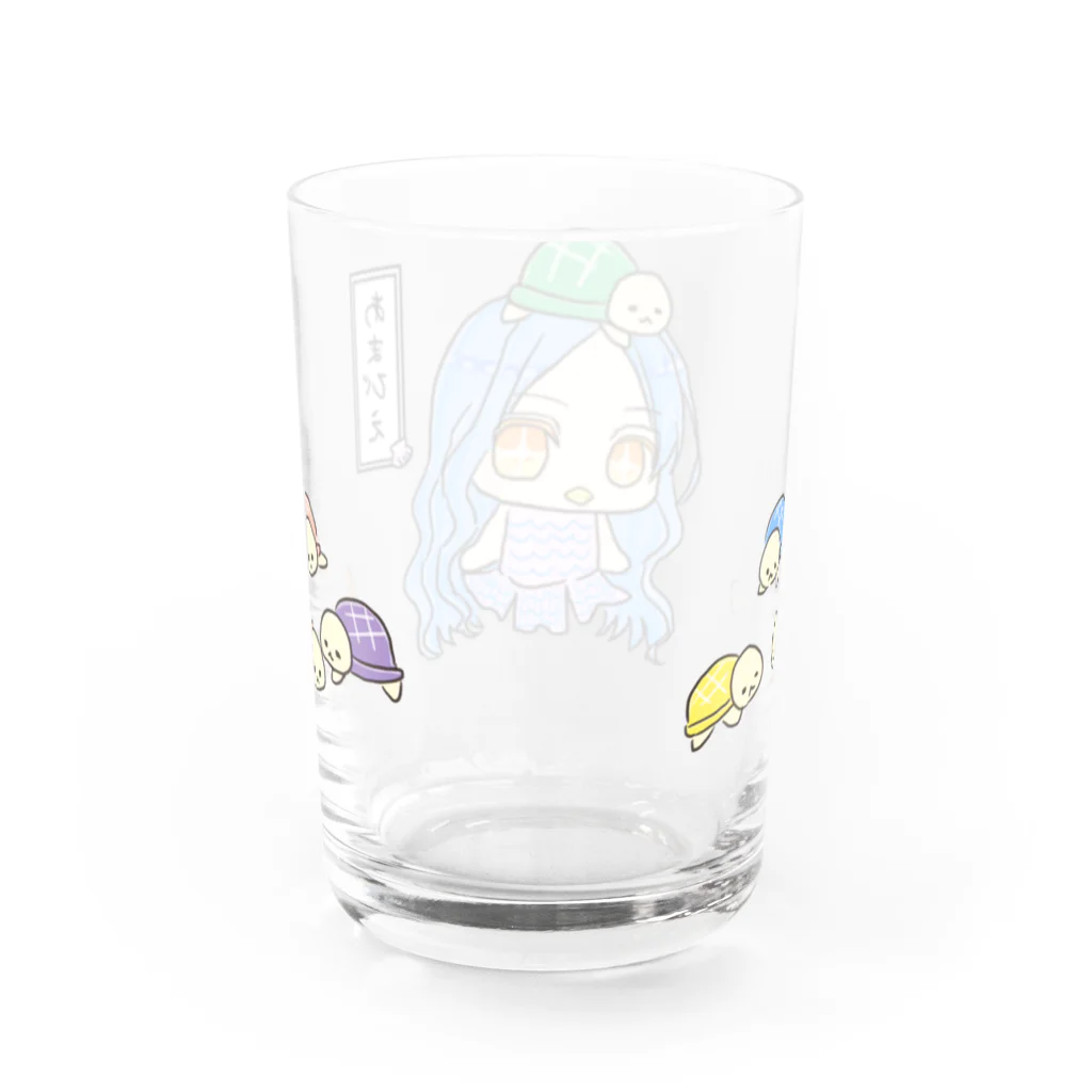 ㈱山口敏太郎タートルカンパニーのあまびえ Water Glass :back