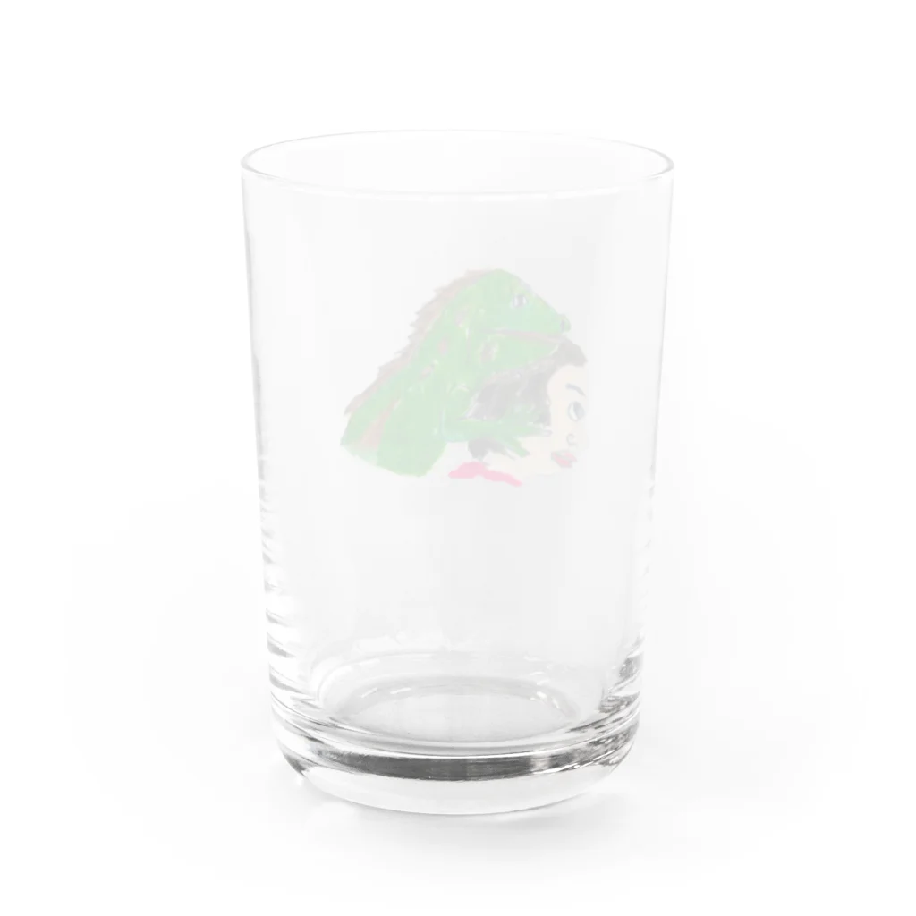 toadの僕とイグアナ Water Glass :back