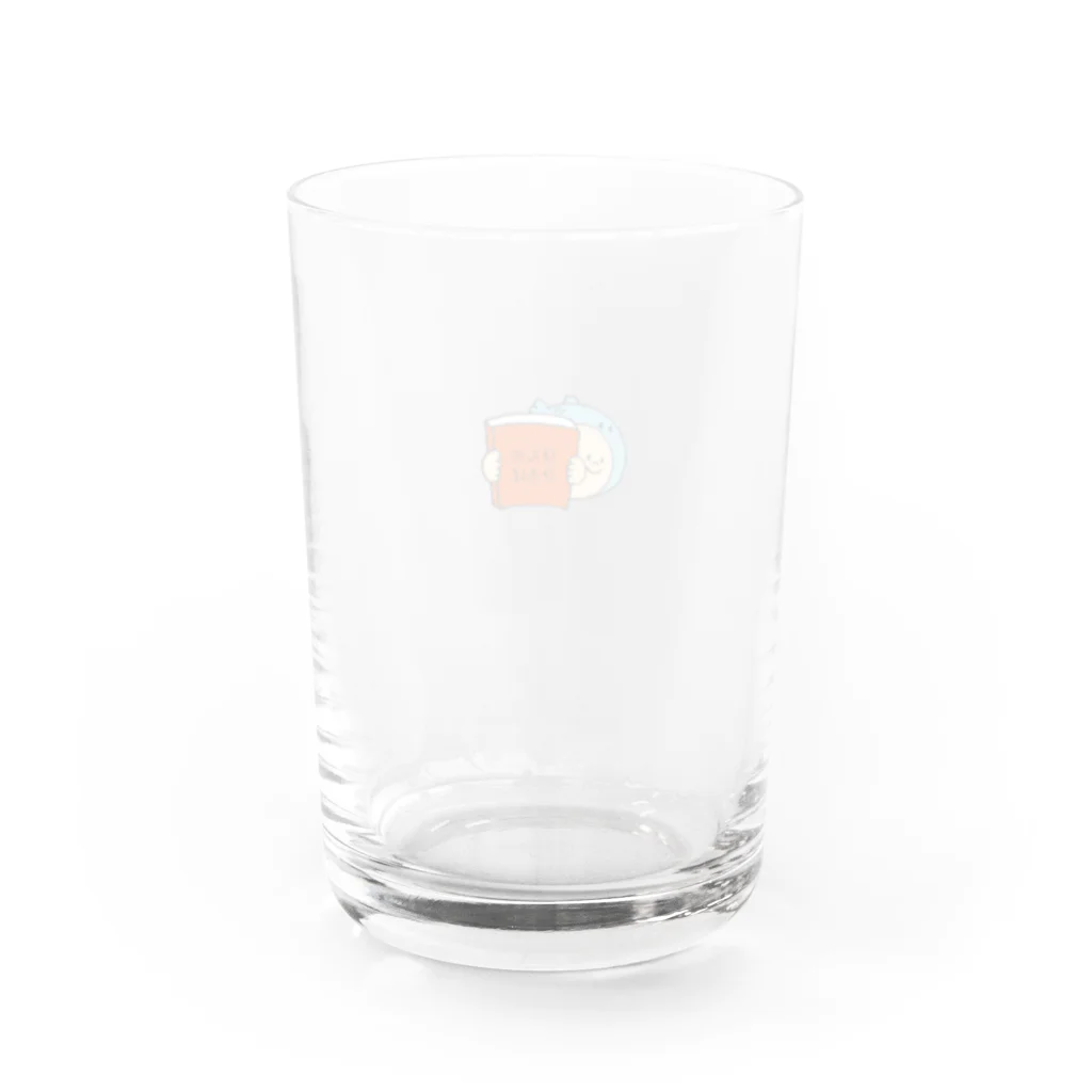 ほんのひろばストアのほんのひろば＆アユミ グラス Water Glass :back