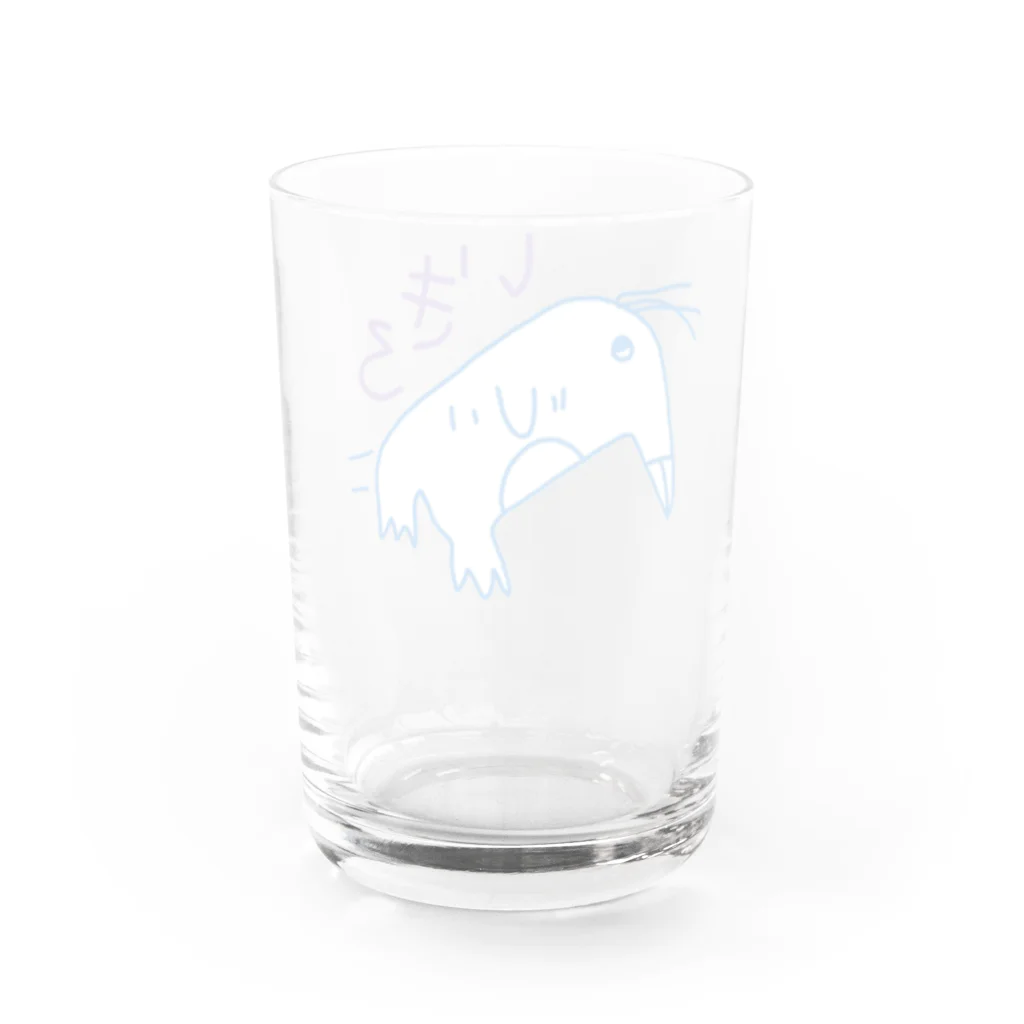 こがちゃんのお前は生きろペンギンくん Water Glass :back