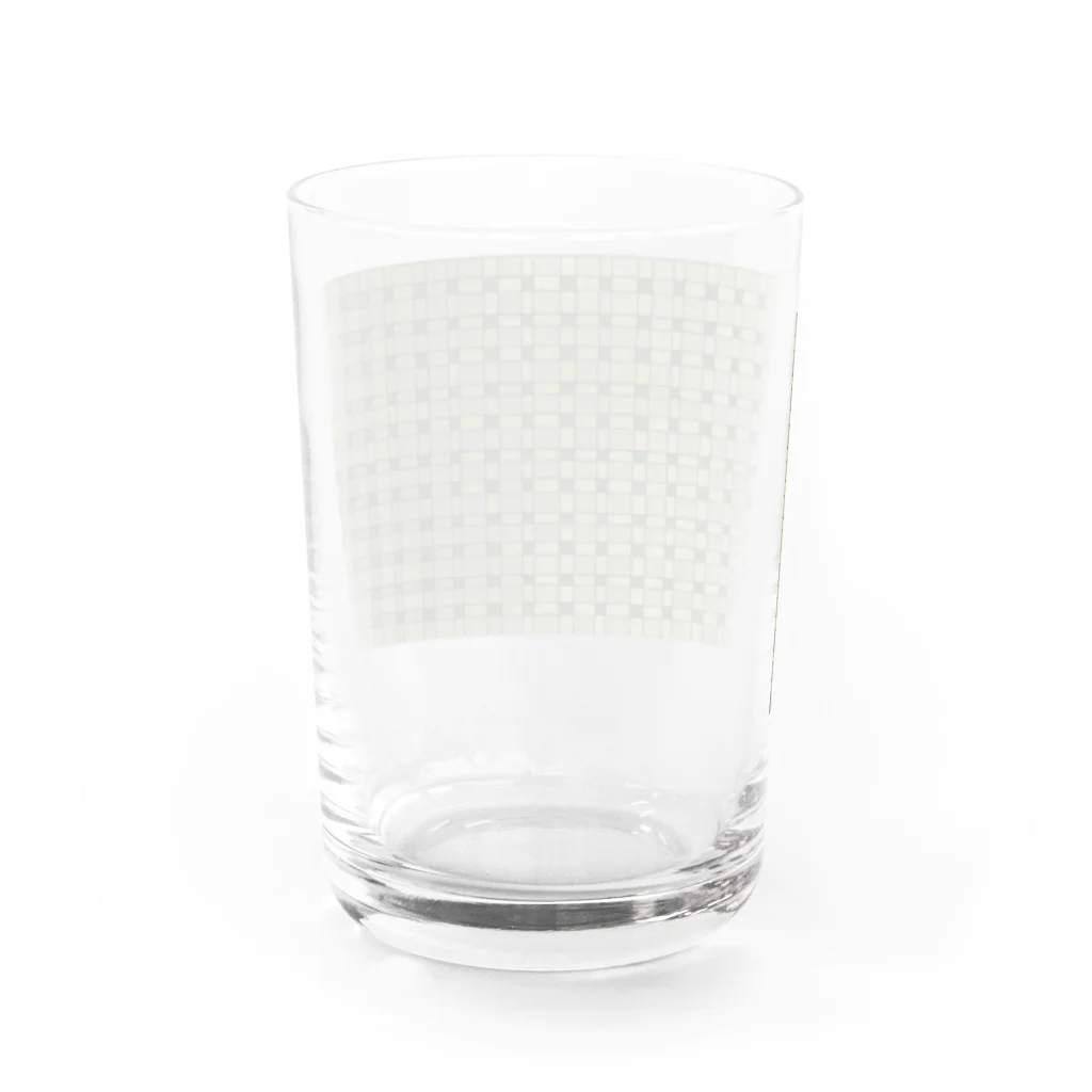 WashMineのWash Tile Water Glass :back