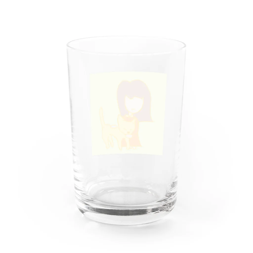 あかねわのちから Water Glass :back